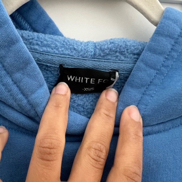 White Fox Boutique Archive 6.0 Oversized Hoodie Blueberry XS/s - Picture 3 of 6